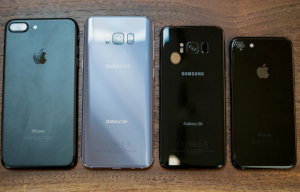 galaxy s8 vs iphone 7