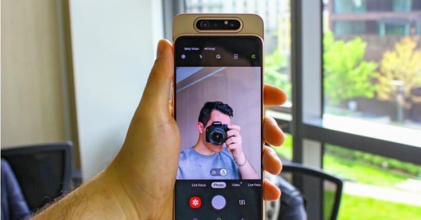 Samsung A80: Uscita e prezzo dello smartphone con fotocamera rotante